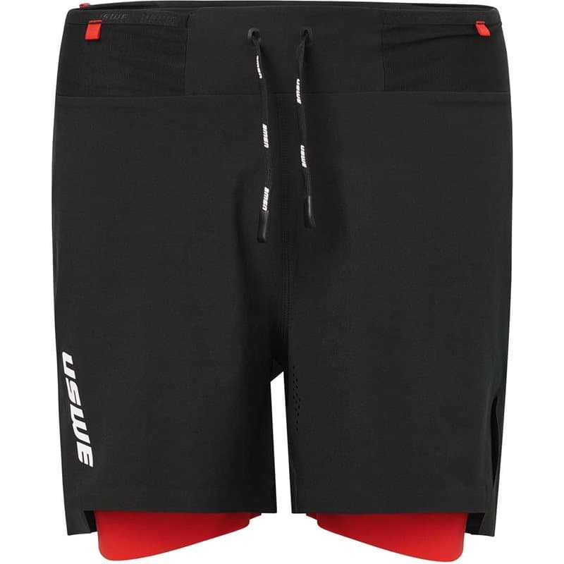 USWE Puls Trail Running Combo Shorts Black