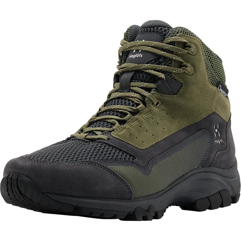 Haglöfs Skuta Proof Mid Mens Magnetite/Olive Green