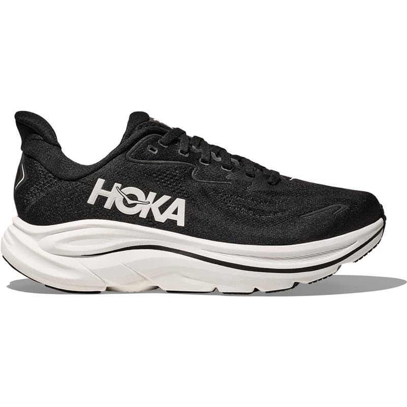 Hoka W Clifton 10 Wide Black/White