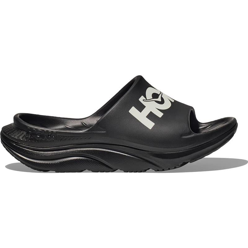Hoka U Ora Athletic Slide Black/White