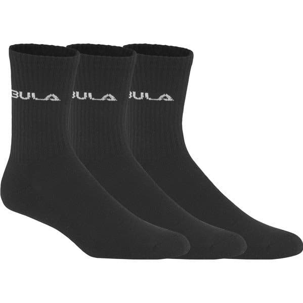 Bula Klassiset sukat 3pk musta