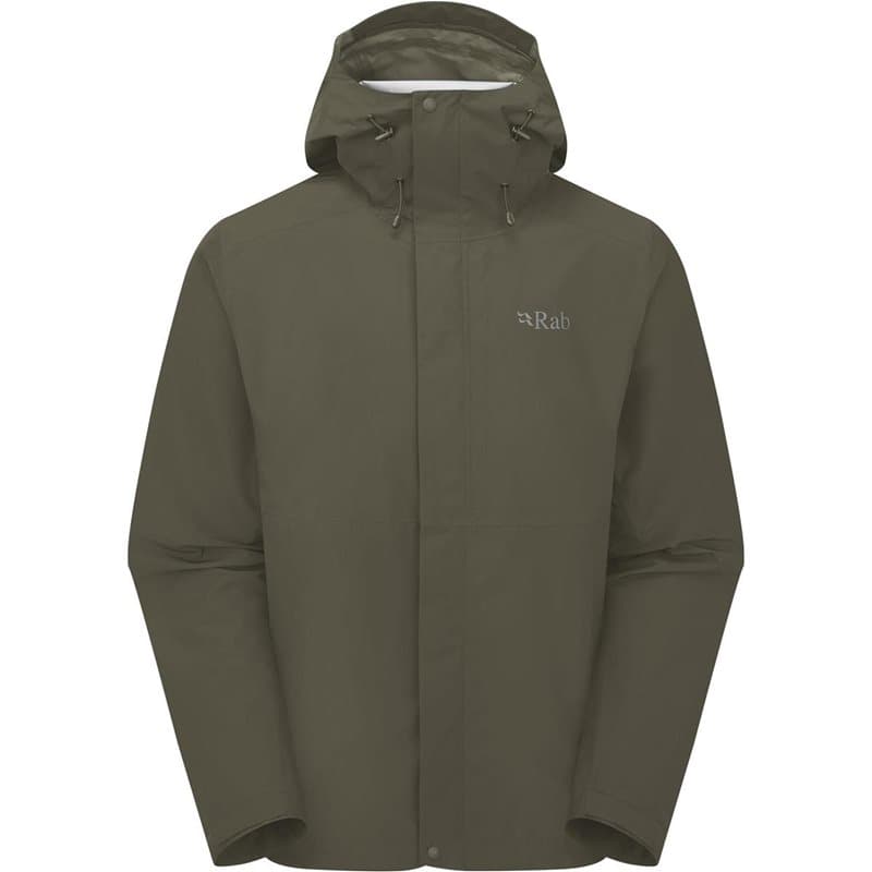 Rab Downpour Jacket mens Army