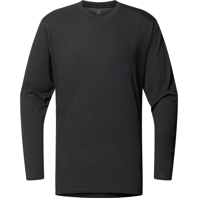 Haglöfs Kaise Wool LS Tee True Black