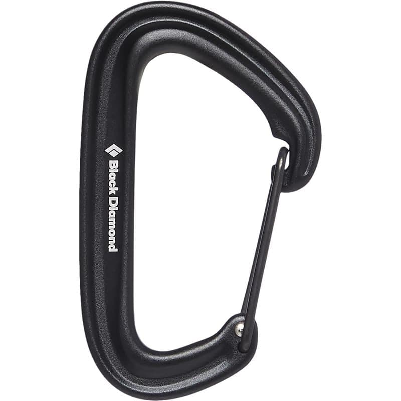 Black Diamond Litewire Carabiner Black