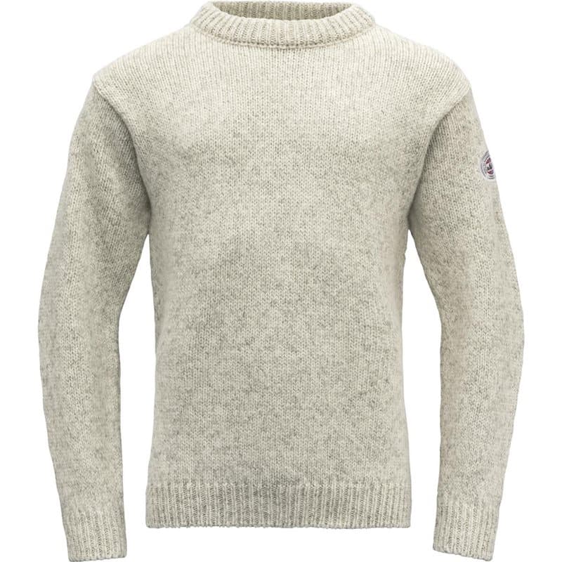 Devold Nansen Wool Sweaterater Grey Melange