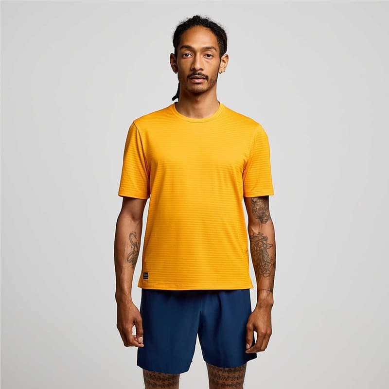 Saucony Kinvara Short Sleeve Citron