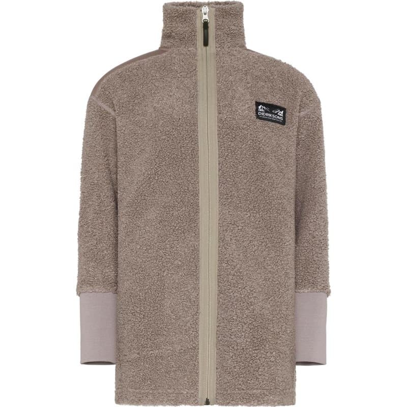 Didriksons Ampere Kids Fz L Ash Brown