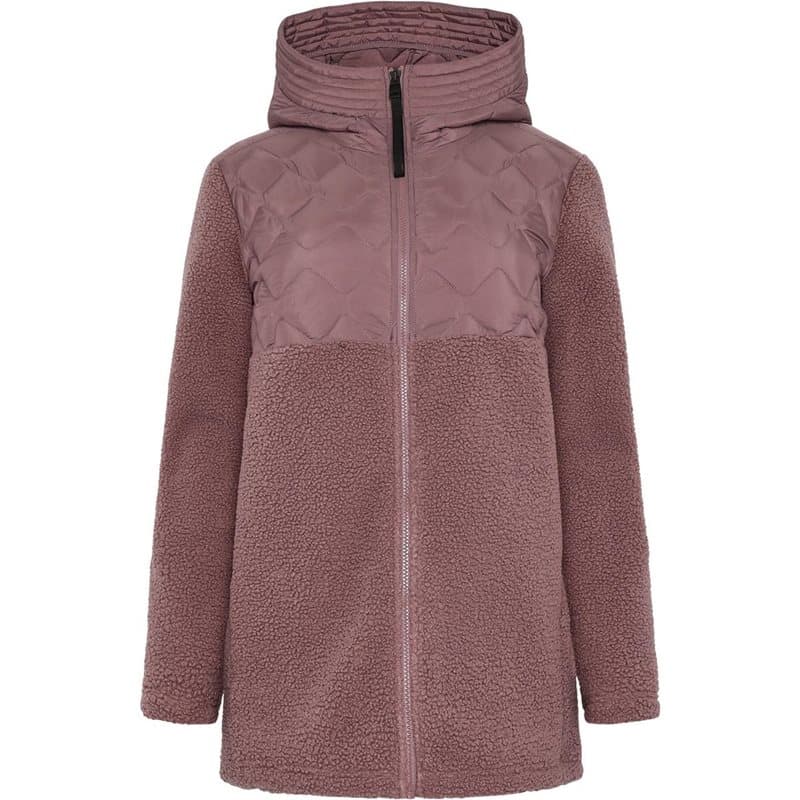 Didriksons Bibi Wns Fullzip 2 Faded Wine