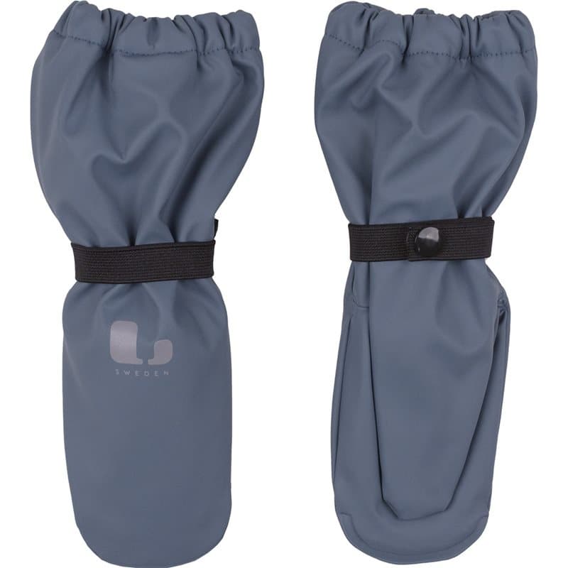Lindberg Varekil Rain Mitten, Fleece Blue
