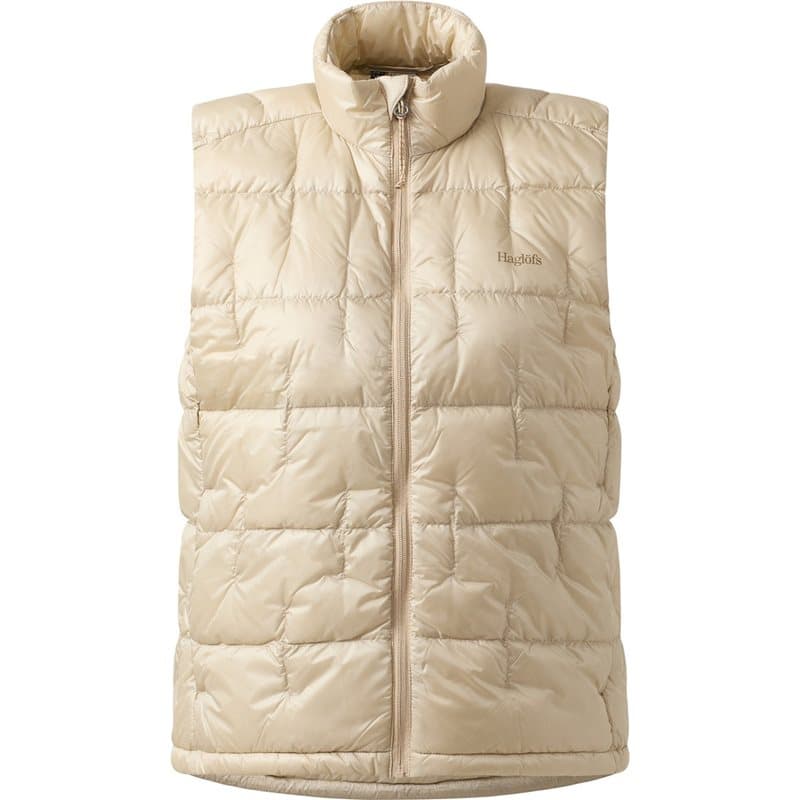 Haglöfs Hede Down Vest Chalk Beige