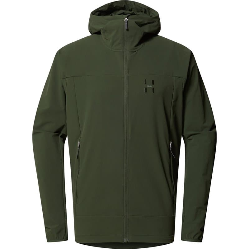 Haglöfs Rosson Softshell Hood Seaweed Green