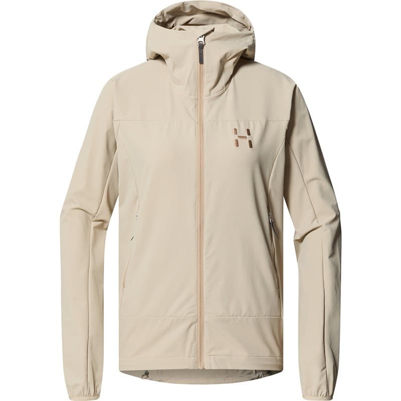 Haglöfs Rosson Softshell Hood Chalk Beige