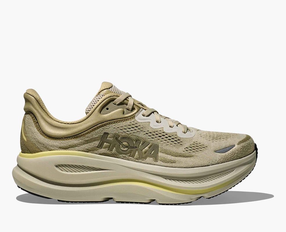 Hoka M Bondi 9 Grassland / Oyster Mushroom