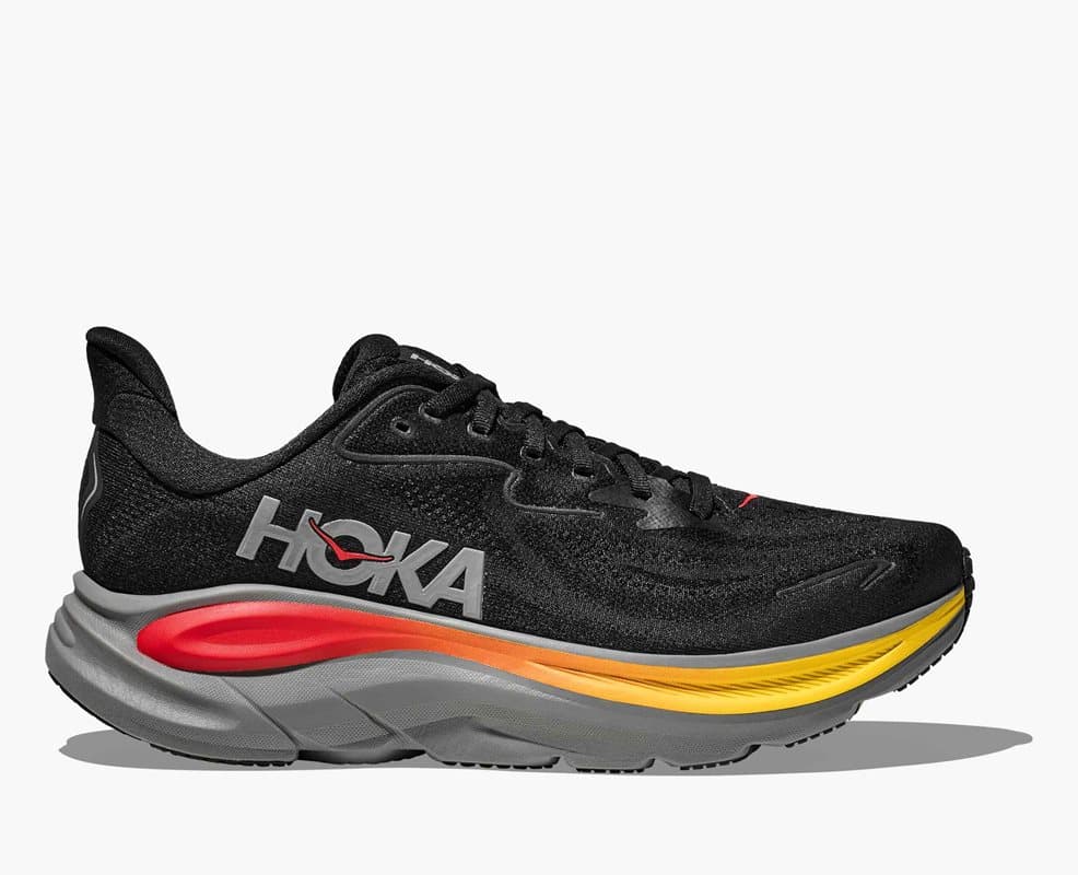 Hoka M Clifton 10 Black / Galactic Grey