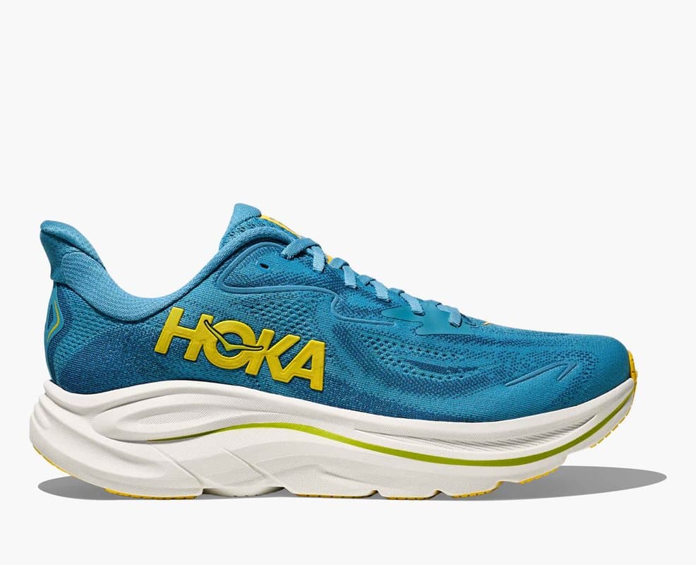 Hoka M Clifton 10 Wide Alpine Blue / Foggy Night