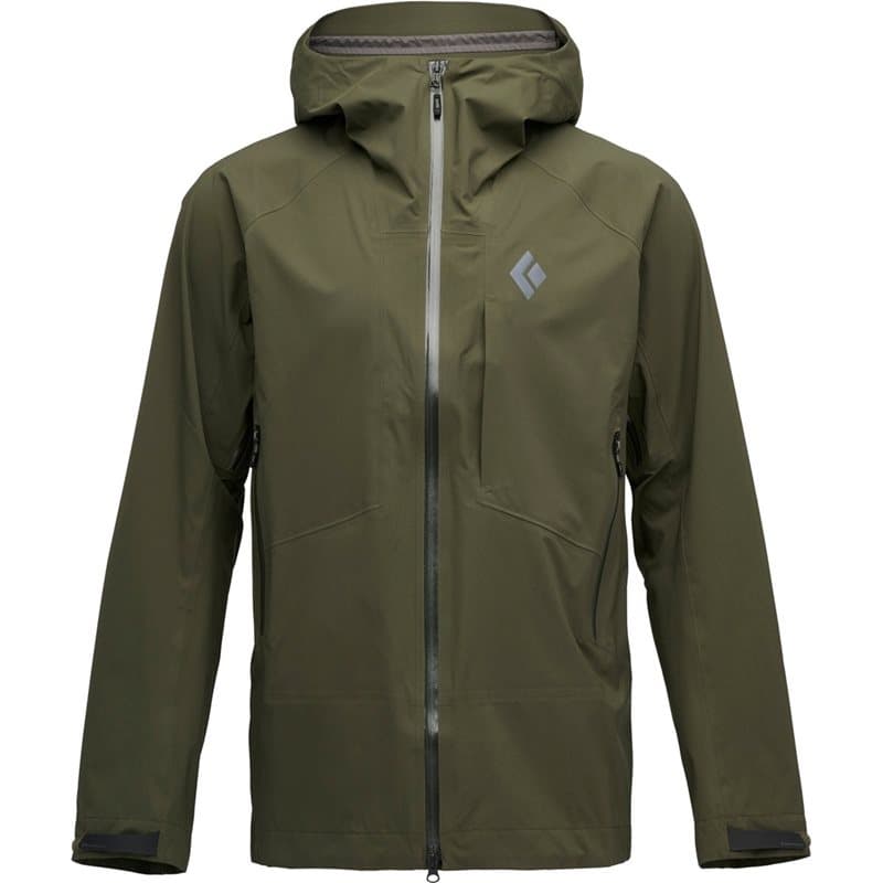 Black Diamond M Highline Stretch Shell Dark Moss