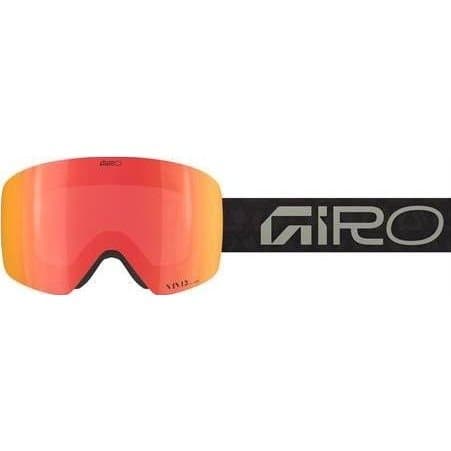 Giro CONTOUR Black/White Wordmark, Vivid Ember/V