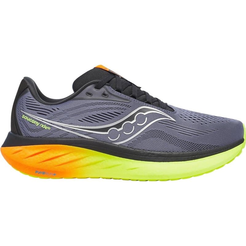Saucony Ride 18 Shadow/Vizi