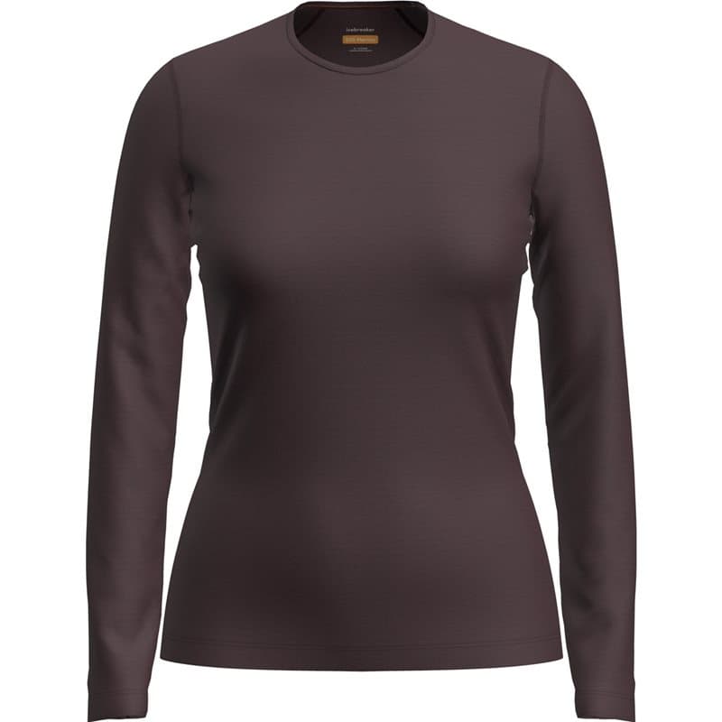 Icebreaker Merino 200 Oasis LS Crewe Java