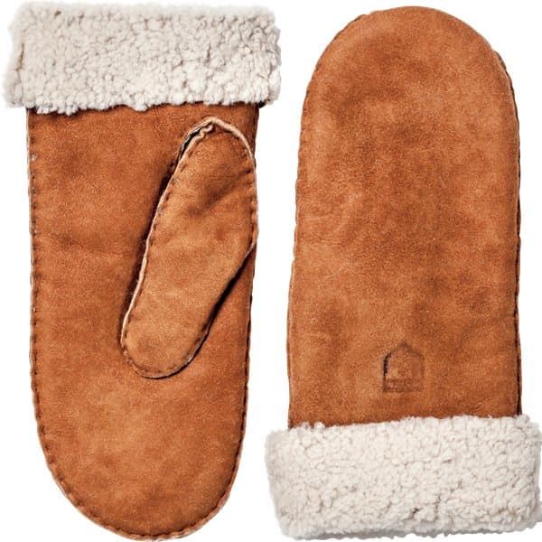 Hestra Sheepskin Mittens Cork