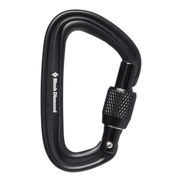 Black Diamond Liteforge ScrewgateCarabiner Black
