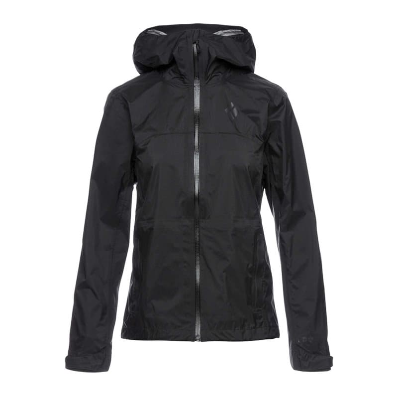 Black Diamond TreeLine Rain Shell Jacket Black