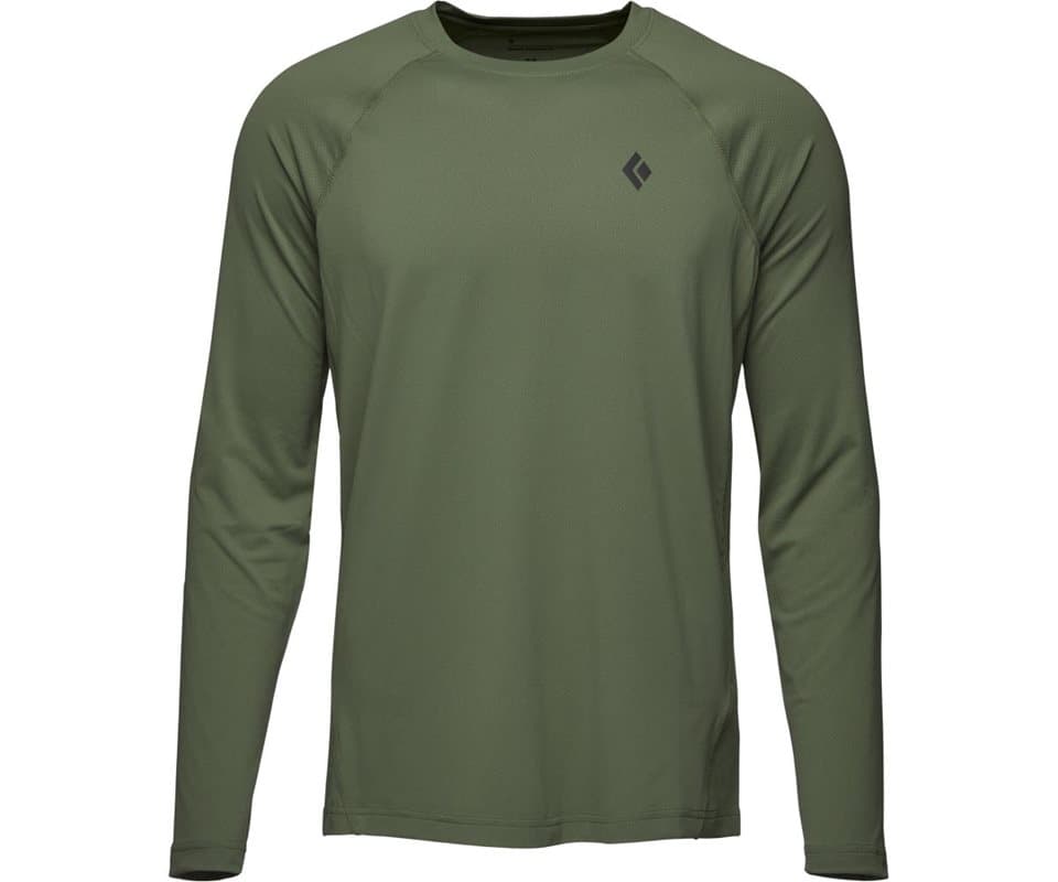 Black Diamond Alpenglow Crew LS Shirt Tundra