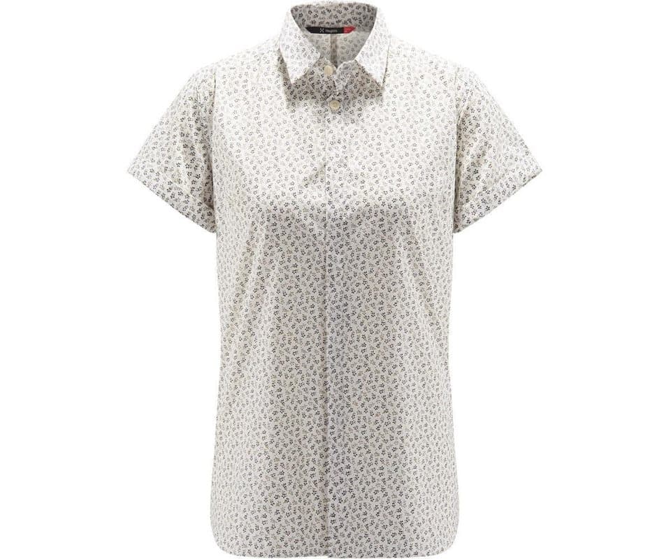 Haglöfs Idun SS Shirt Soft White Flower