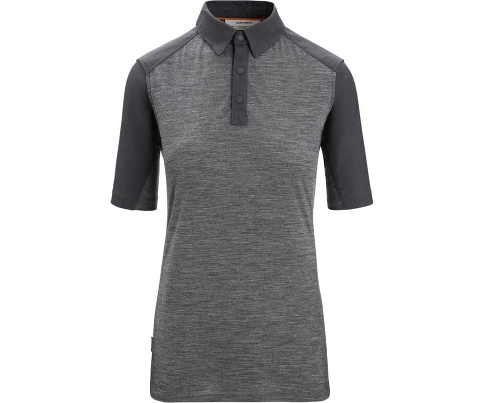 Icebreaker Hike SS Top Gritstone Heather/Monsoon