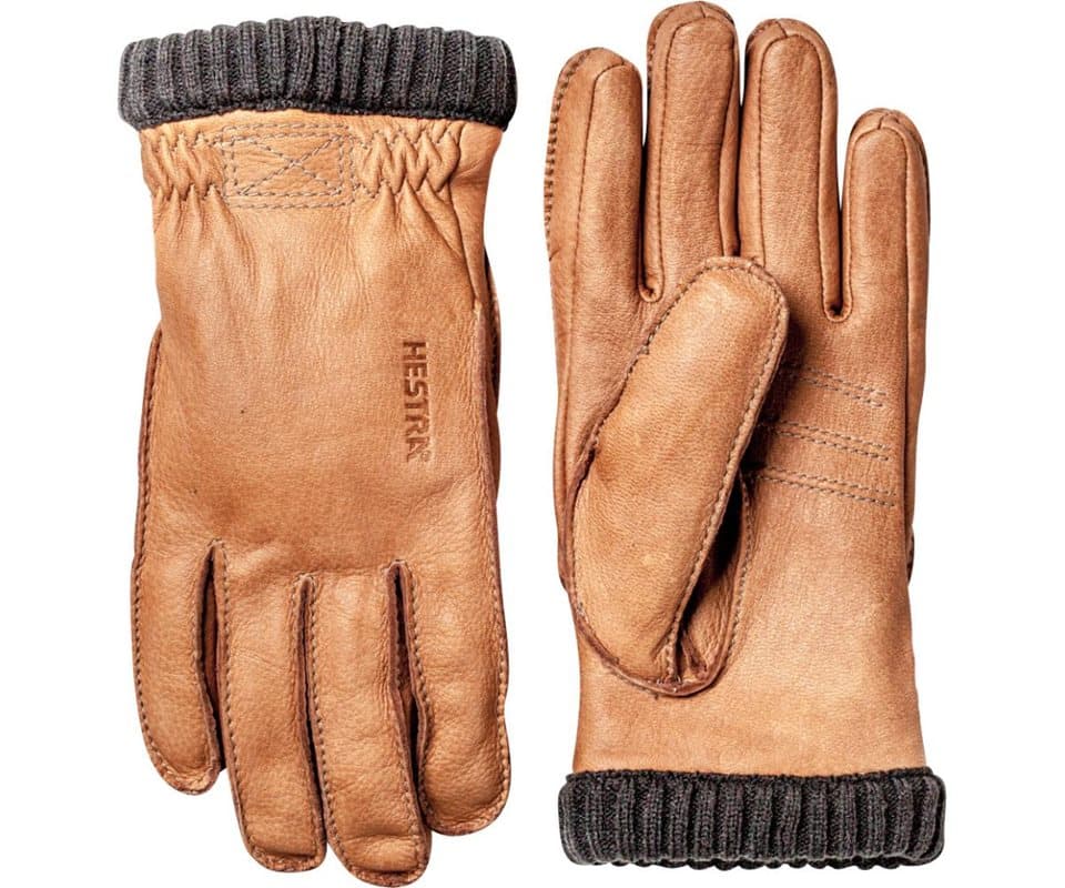 Hestra Deerskin Primaloft Rib Gloves Cork
