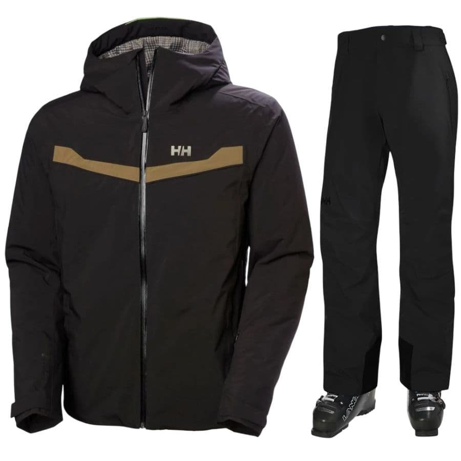 Helly Hansen Panorama 2.0/Legendary laskettelusetti, miehet, musta