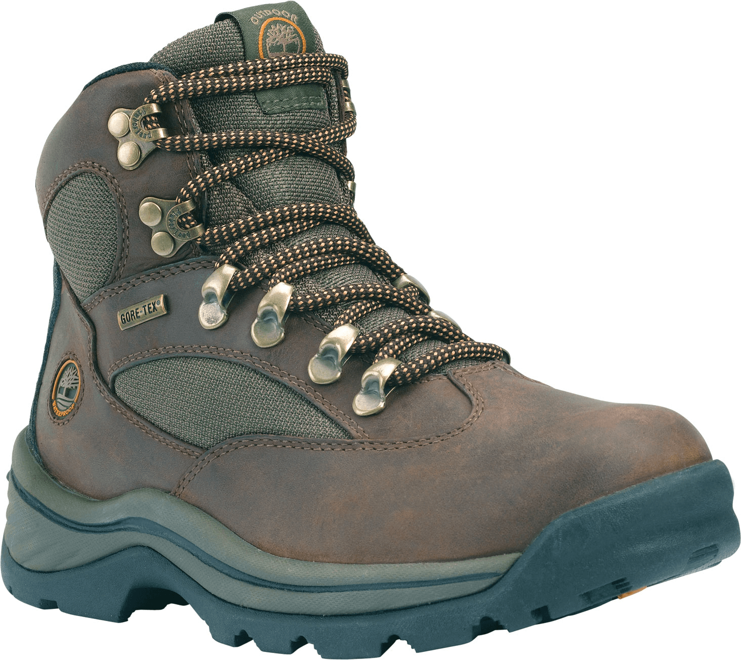 Timberland Chocorua Trail Mid GTX naisten vaelluskenkä, tummanruskea