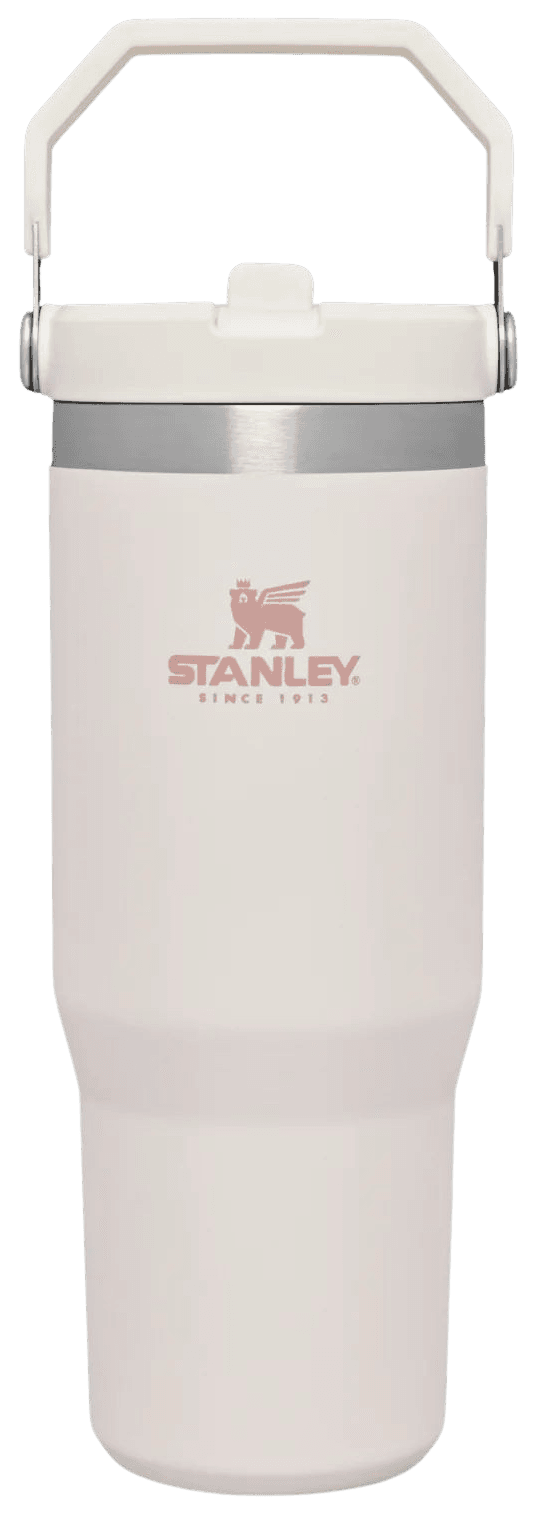 Stanley The Iceflow Flip Straw Tumbler termosmuki, 0,89L, Rose Quartz