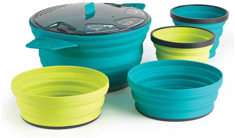 Sea to Summit X-Set 31 Retkiastiasto (Pot 2,8L, 2xBowl, 2xMug)