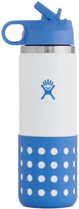 HydroFlask Wide Mouth Kids lasten juomapullo, 591 ml, sininen
