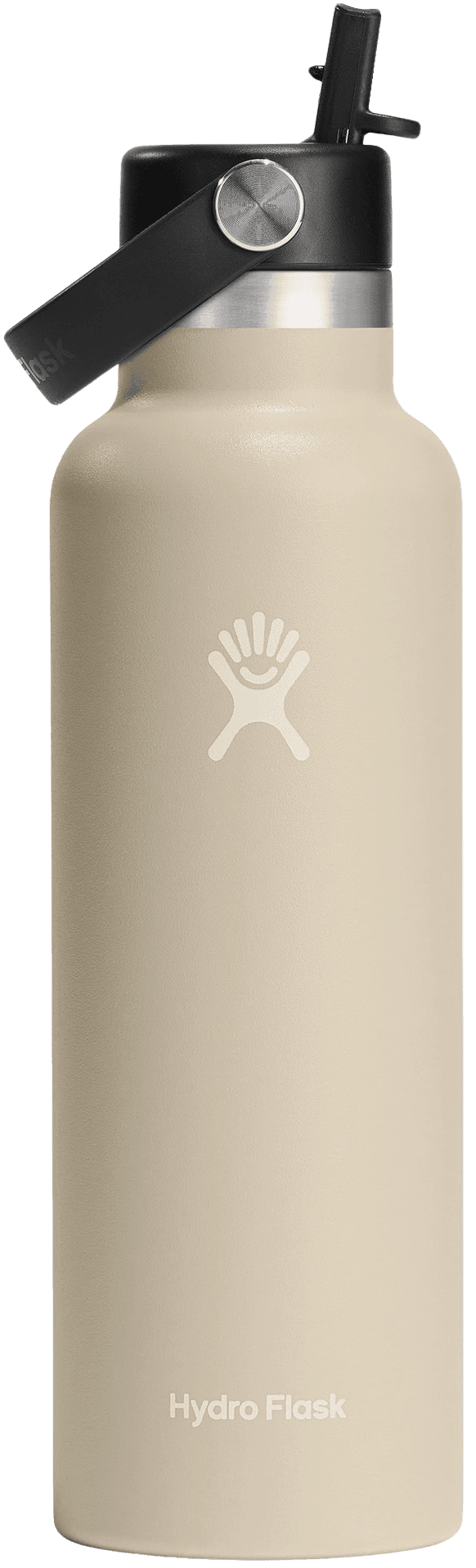 HydroFlask Standard Flex Straw 621 ml, juomapullo pillillä, Oat