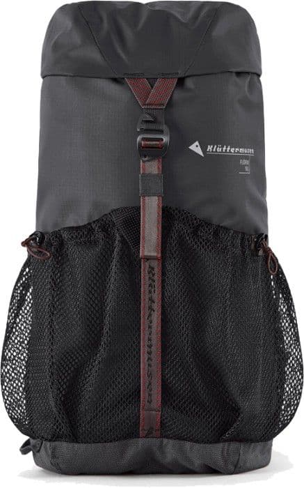 Klättermusen Fjörm Backpack vaellusreppu, musta