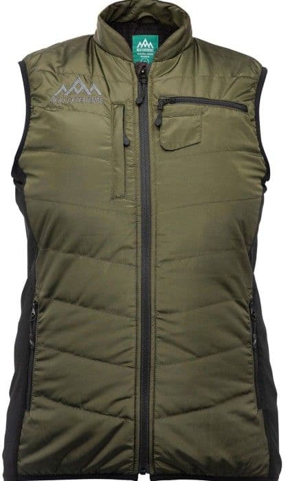 Heat Experience Heated Hunting Vest naisten lämpöliivi, vihreä