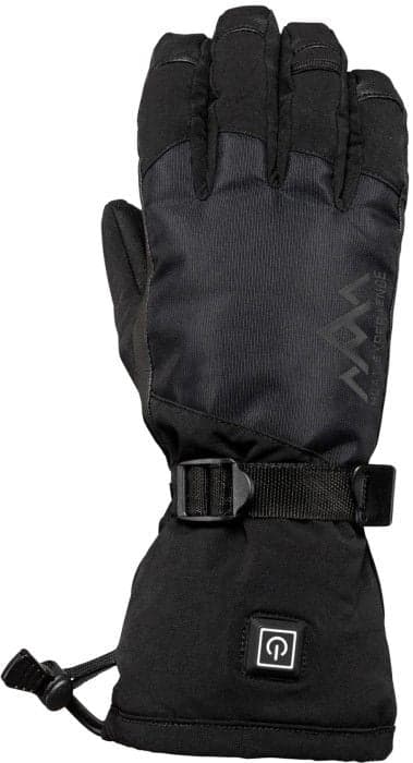 Heat Experience HeatX All-Mountain akkukäyttöiset lämpöhanskat, musta