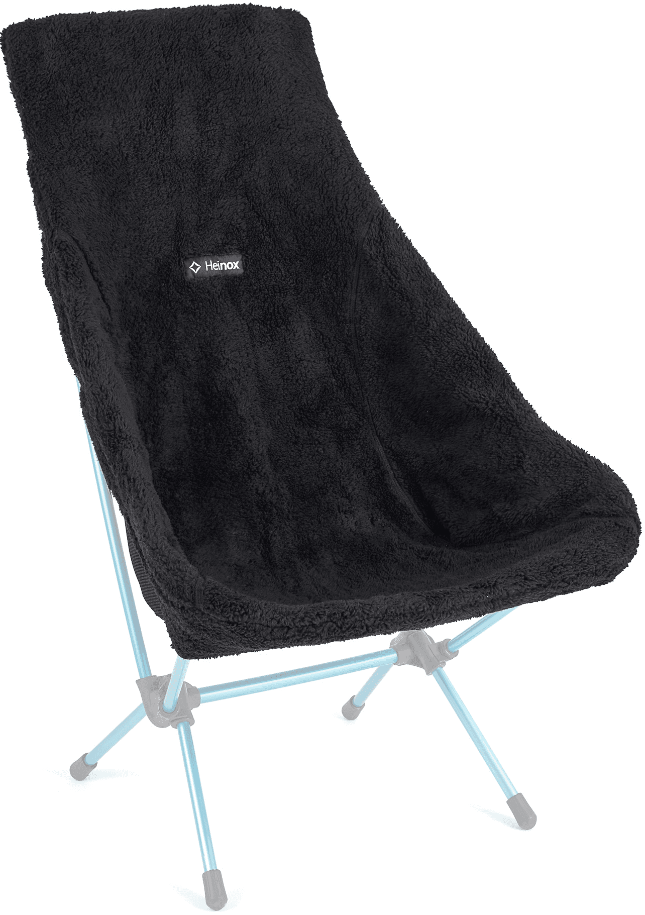 Helinox -tuolin fleecepehmuste Chair Two, musta