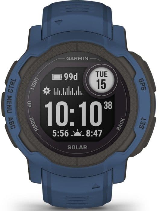 Garmin Instinct 2 Solar älykello, Tidal Blue