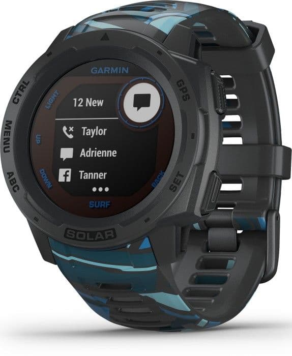 Garmin Instinct Solar Surf Pipeline