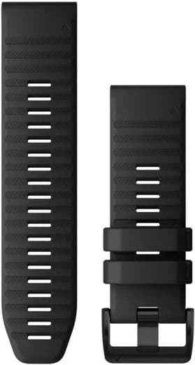 Garmin QuickFit -silikoniranneke, 26 mm, musta