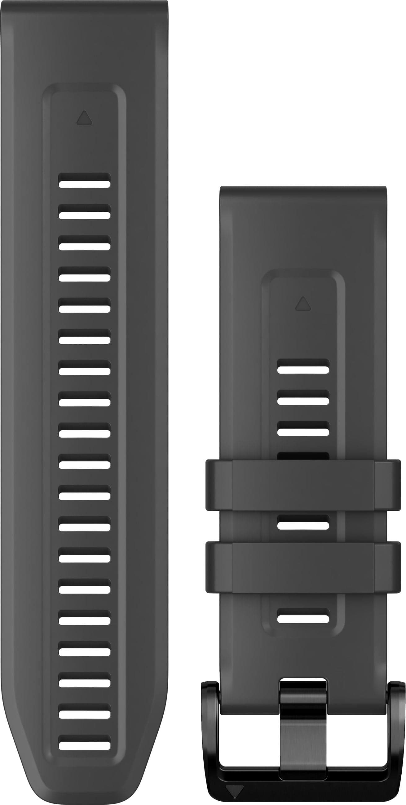 Garmin QuickFit 26 mm rannehihna, silikoni, tummanharmaa