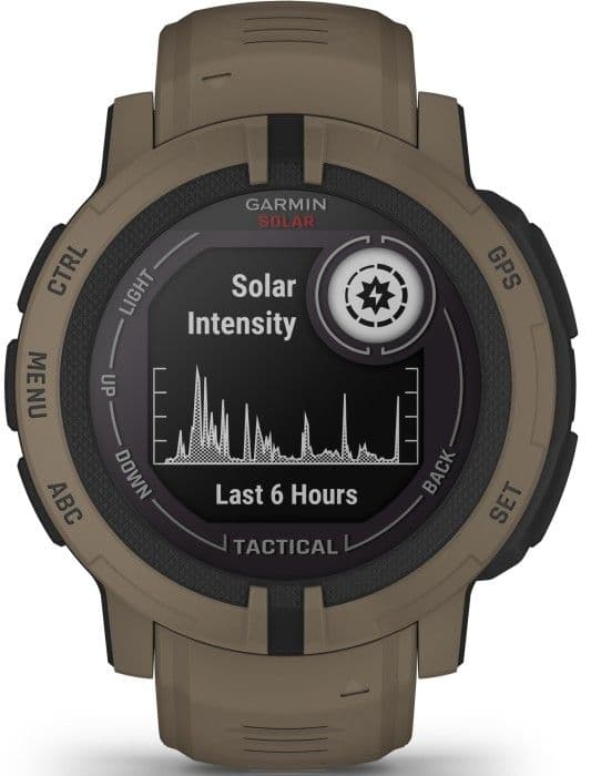 Garmin Instinct 2 Solar Tactical Edition älykello, Coyote Tan
