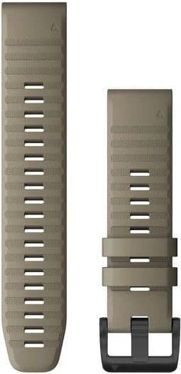 Garmin Fenix 6 QuickFit 22mm ranneke, harmaaruskea