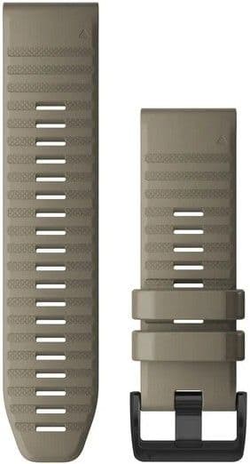 Garmin Fenix 6X QuickFit 26mm Watch Band Dark Sandstone Silicone