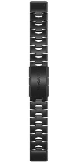 Garmin QuickFit -titaaniranneke, 22 mm, musta
