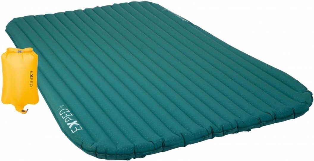 Exped Dura 5R Duo L Wide -20 °C Synmat eristetty makuualusta, Cypress
