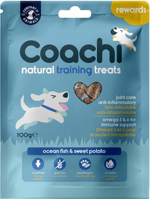 Coachi Natural Training Treats Kala 100 g